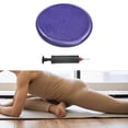 thumbnail image 1 of Esterilla de equilibrio gruesa con asiento plano para ejercicios de gimnasia para hombres y mujeres Púrpura, 1 of 8