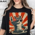 thumbnail image 2 of Cool Cat Shirt,Funny Cat Tee,Cat with Headphones Shirt,Cat Lovers Gift,Trendy Graphic Shirt,Music Lover Shirt, 2 of 3