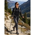 thumbnail image 5 of NELEUS Womens UPF 50+ Hooded Athletic Jackets High Collar Full Zipper with Thumb Holes Ponytail Hole and Pockets,Black,US Size S, 5 of 11