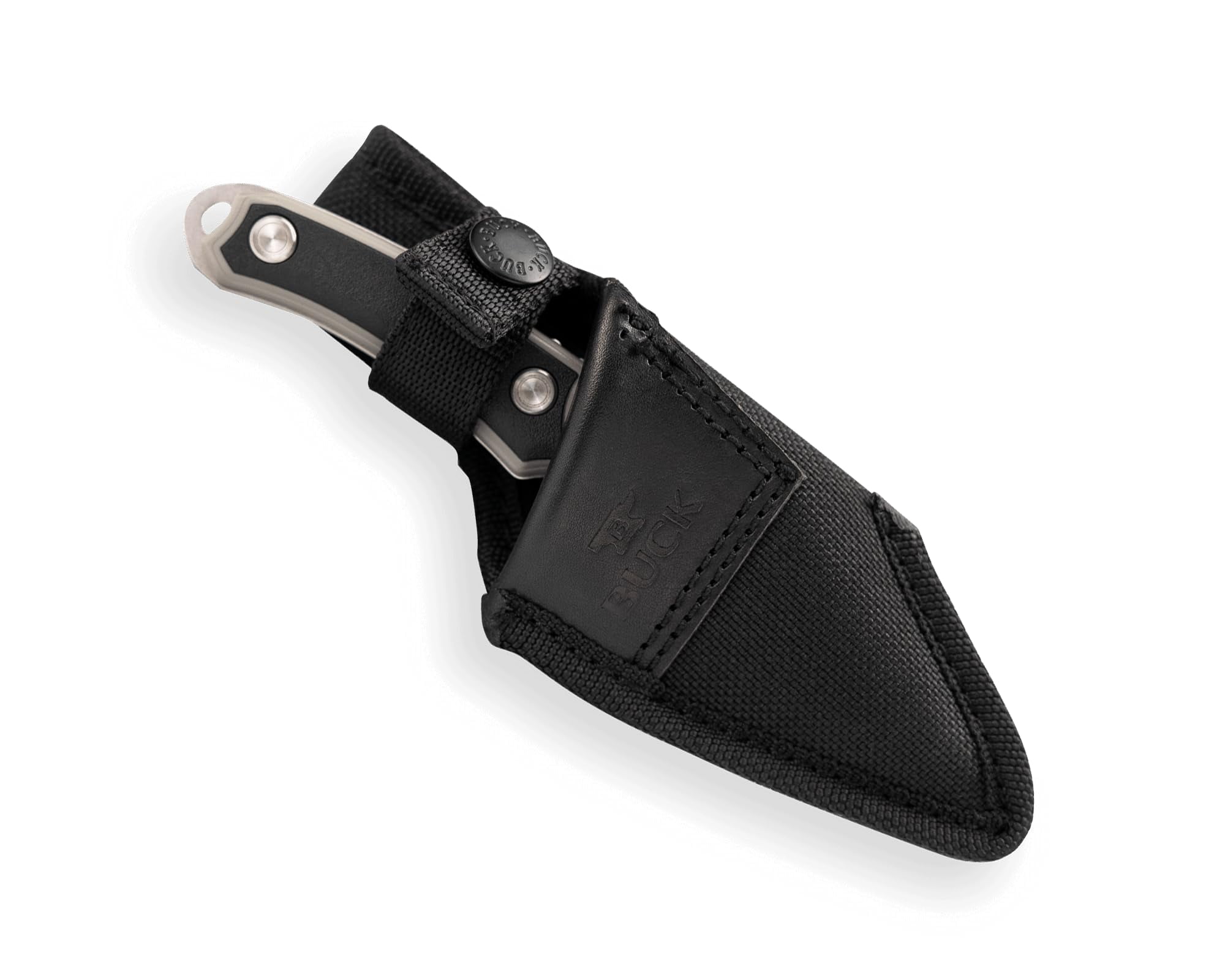 Buck Knives 662 Alpha Scout Select Fixed Blade Hunting Knife with 420HC Steel, Gray
