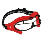 deBeer D41746 Lacrosse Lucent SI Goggle Red Frame and Black Wire