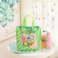 thumbnail image 1 of Sanrio Cartoon Hello Kitty Carousel Women‘s Makeup Bag Girl Carrying Drawstring Bag Student Carrying Lunch Box Storage Bag, 1 of 7