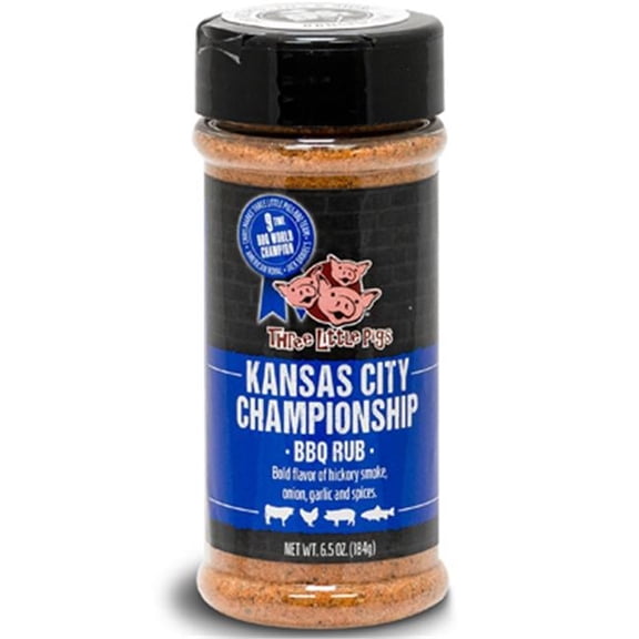 Old World Spices & Seasonings BBQ Rub 3 Little Pigs - Barbecue Flavor - 6.5 oz