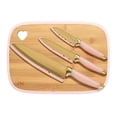 thumbnail image 1 of Set de tabla de cortar y cubiertos Paris Hilton Reversible Bamboo, 1 of 9