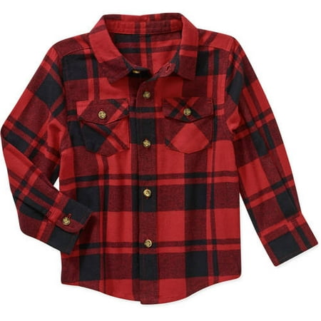Ht Boys L/s Flannel Shirt - Walmart.com