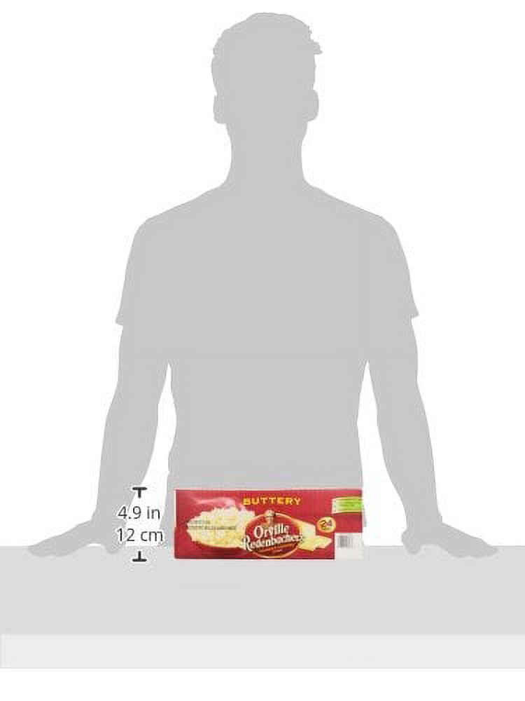 Orville Redenbacher Popcorn, Microwave Buttery (24pk. with 24 bags total) {Imported from Canada}