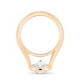 thumbnail image 6 of ESTE ORIGIN 2.00Ct Round Cut Minimalist Bezel-Set Lab-Grown Diamond Solitaire Engagement Ring in 18K Rose Gold for Women, 6 of 7