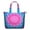 Pink Blue Tie, variant on Colorful Tie Dye Circle Pattern Travel Tote Bags for Women Carry On,Large Weekender Bags for Women Travel,Multi Functional Duffle Bag for Work,Shopping,Sports