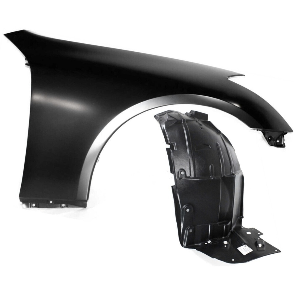 Pair Fenders Front Quarter Panels Set of 2 Passenger Right Side Hand