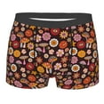 thumbnail image 4 of Goofa 70s Groovy Hippie Retro Printed Men's Boxer Briefs Underwear, Moisture-Wicking Underwear, Trunk,Soft and Breathable Cotton Underwear-Large, 4 of 9