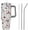 Red, variant on 40oz Christmas Snowman Tumbler with Handle