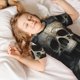 thumbnail image 5 of Fotbe Gold Pattern Skull Pijama Estampada de 2 Piezas para Niños – Ropa de Dormir de Manga Corta Cómoda para Niños y Niñas, Camiseta y Shorts de Algodón-Medium, 5 of 6