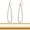 2.7" inch Teardrop - Gold, variant on Humble Chic Simulated Diamond Dangle Earrings for Women - Cubic Zirconia Crystal Long Dangling Earrings