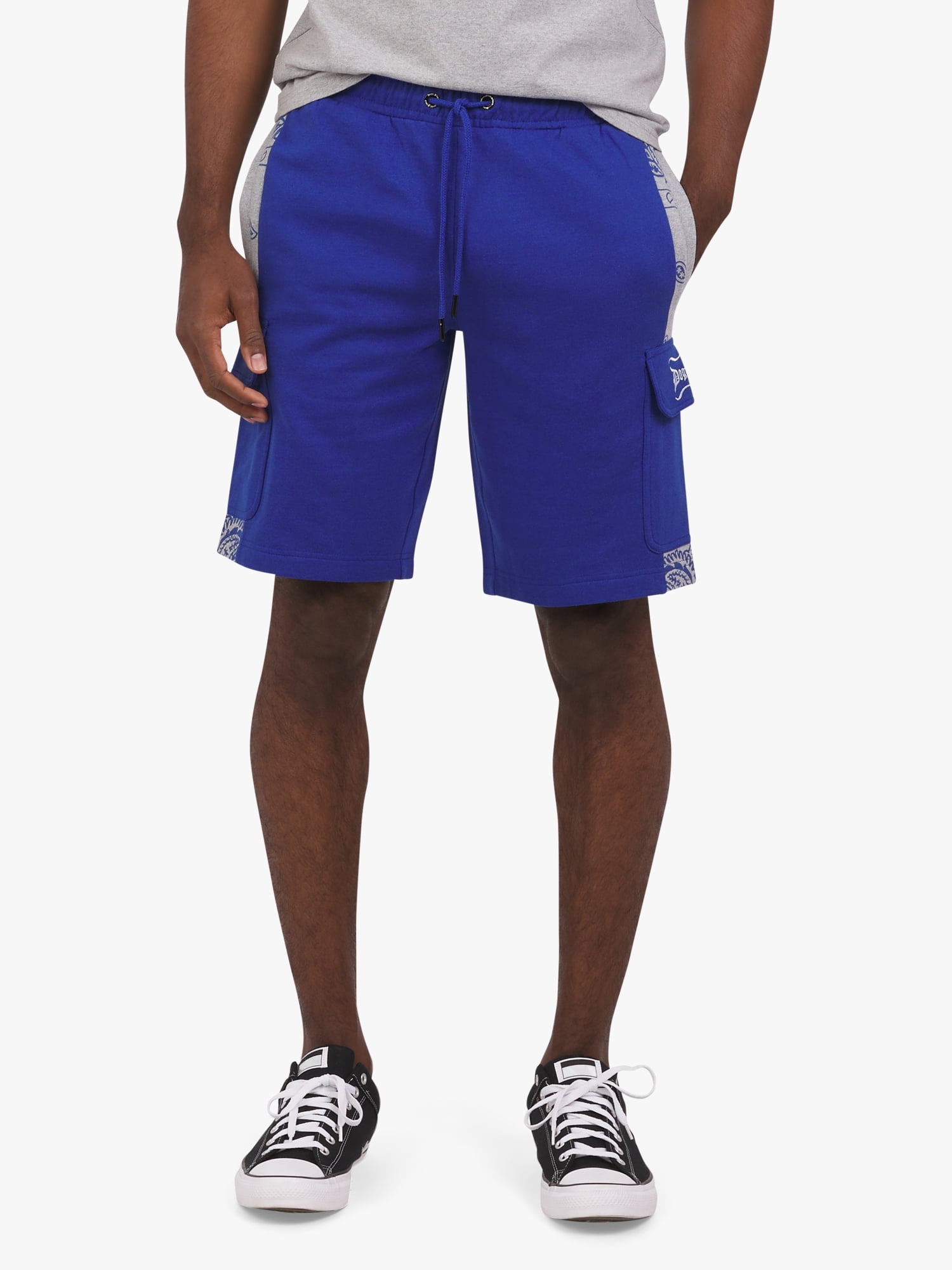 Dogg Supply by Snoop Dogg All Gender Varsity Cargo Shorts, Men's Sizes XS-5XL