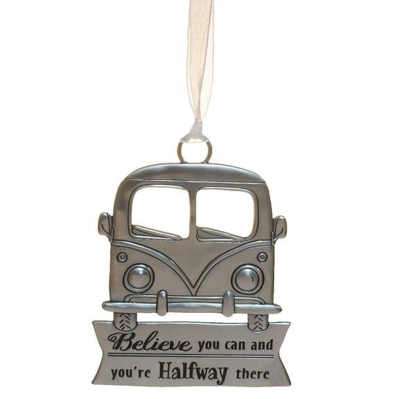 Life ie Beautiful Inspirational Zinc Ornament by Ganz- Believe You Can