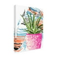 thumbnail image 2 of Trademark Fine Art 'Zebra Succulent I' Canvas Art by Jennifer Paxton Parker, 2 of 3