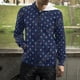 thumbnail image 3 of Sudadera con capucha y cremallera con estampado 3D de ancla náutica mediterránea para hombre, mujer y niño, 3 of 5