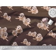 thumbnail image 3 of Soimoi Cotton Duck Fabric Golden Retriever Dog Printed Craft Fabric by The Yard 56 Inch Wide, 3 of 3