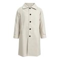 thumbnail image 4 of Mens Trench Coat Slim Fit Single Breasted Long Windbreaker Jacket Classic Lapel Casual Overcoat Business Trench Jacket, 4 of 6