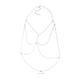 thumbnail image 4 of de bikini, cadena para el cuerpo, ahueca hacia fuera la Hugo Cadena del cuerpo, 4 of 9