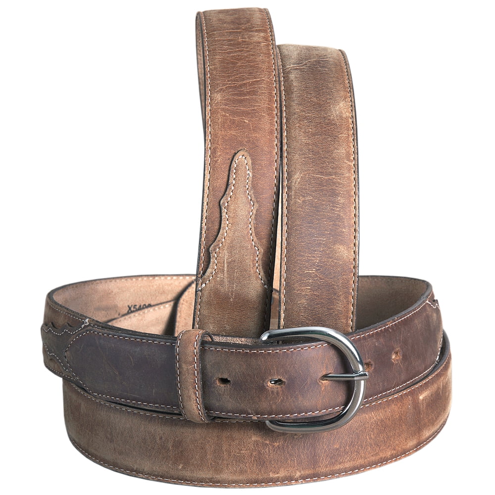 Brighton Silver Creek Big Men'S Western Work Belt (Brown 52