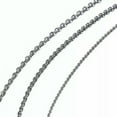 thumbnail image 5 of 1.5-3.2mm 16"-32" Wholesale In Bulk Stainless Steel Silver Oval Chain Necklace, 5 of 9