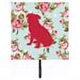 thumbnail image 2 of Caroline's Treasures BB1084-RS-BU-SH4 Pug Shabby Chic Blue Roses Leash or Key Holder, Blue, Single Hook, multicolor, 2 of 2