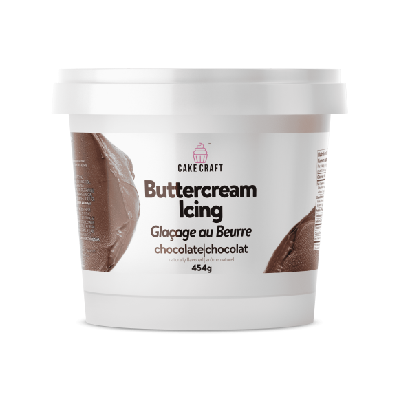 Cake Craft Buttercream Icing -16oz, Ready-to-Use Frosting for Cakes, Cupcakes, Cookies & More, Super Smooth Texture, No Prep Required, Chocolate Flavor