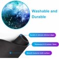 thumbnail image 3 of Large Extended Gaming Mouse Pad with Stitched Edges, Non-Slip Waterproof Rubber Base Mouse Pad for Office, Computer, Keyboard, Laptop and Home Desk Pad 35.4 x 15.7 x 0.12 Inch (Nebula Starry Sky), 3 of 6
