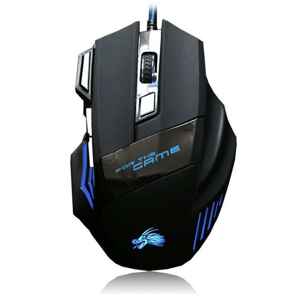 New! Wired Colored Mouse 7 Button 2500dpi LED Optical USB Computer Mouse Gamer