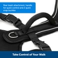 thumbnail image 4 of PetSafe EasySport Dog Harness, Adjustable, Padded and Reflective Piping, Large, Pink, 4 of 5
