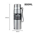 thumbnail image 1 of 600ml/800ml/1000ml taza aislada de té de café botella de vacío portátil a prueba de fugas Sywqhk Para estrenar, 1 of 8