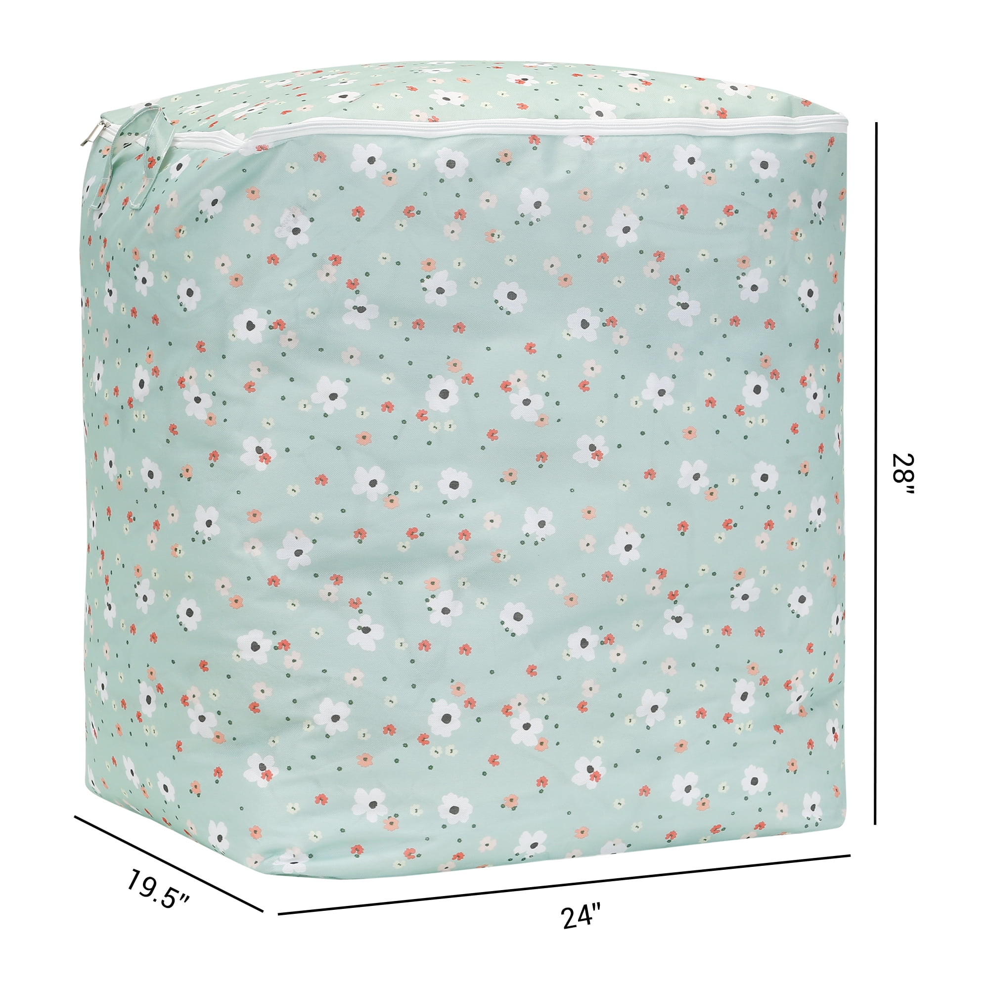 Unique Bargains Clothes Storage Bags for Closet Organizers and Storage Green 24x19.5x28in