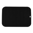thumbnail image 1 of Raised Grain Drain Mat Waterproof Silicone Food Grade Drying Mat Kitchen Tools, 1 of 5