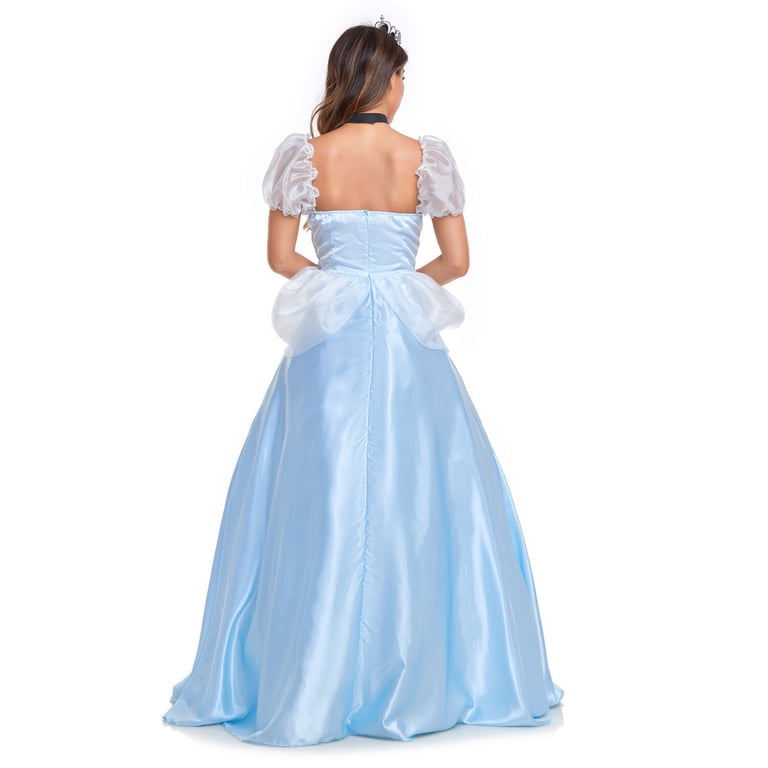 HAWEE Blue Princess Dress Up Costume Halloween Carnival Party Ball Gown for Adult  Women - Walmart.com