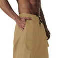 thumbnail image 6 of Kalauyu Men's Cargo Pants Wide Casual Elastic Waist Drawstring Loose Outdoor Hiking Streetwear Pants, 6 of 6