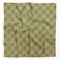 thumbnail image 1 of Bimba Green Geometric Mosaic Pure Silk Printed Head Bandanas Summer Neck Wrap Scarf 40 x 80 Inches, 1 of 6