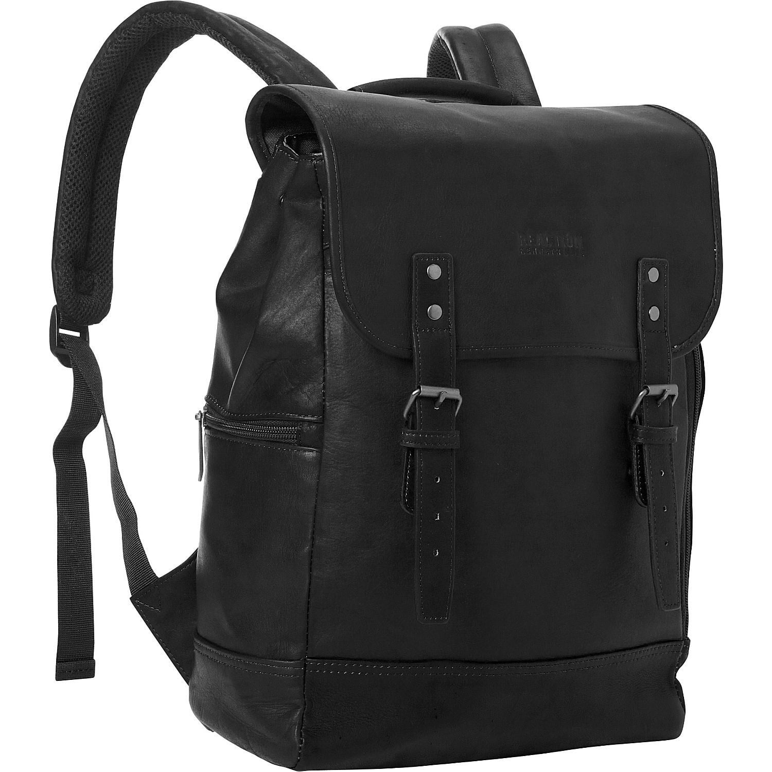 kenneth cole colombian leather flapover messenger bag