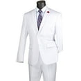 thumbnail image 3 of VINCI Men's White 2-Button Suit w/ Adjustable Waistband, Reg-Fit - NEW, 3 of 3