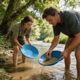 thumbnail image 6 of 15in Gold Panning Pan Prospecting Sluice Basin With Riffles ABS Gold Mining Pan For River Prospecting Dredging Tool Metal Detecting Supplies, 6 of 9
