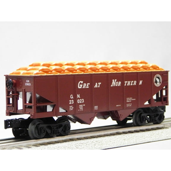 LIONEL GREAT NORTHERN POTATO SACK HOPPER O GAUGE 2423020-H
