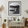 thumbnail image 4 of Historic Framed Print, Along the sea wall of Fusan, Korea, 17-7/8" x 21-7/8", 4 of 9