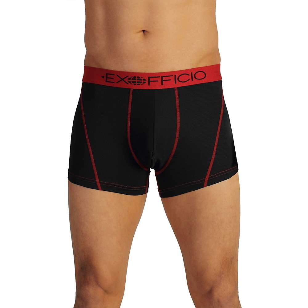 ex officio 2412458 givengo sport mesh 3 inch flyless boxer brief