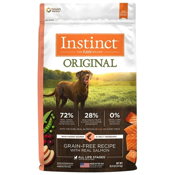 Instinct Original Grain-Free Recipe with Real Salmon Natural Dry Dog