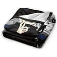 thumbnail image 6 of Jujutsu Kaisen anime blanket throw blankets soft plush flannel fleece blanket 3D prin bedding for sofa bed home decorations 50 "X40", 6 of 6