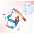 thumbnail image 2 of Minkissy Rhythmic Gymnastics Streamers 1Pcs Multi Satin Twirling Ribbons for Children Dance Practice 236 x 2 x 0.04in, 2 of 7