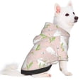 thumbnail image 2 of Lsque Chandail à Capuche Motif Lapin pour Petit Chien Gris avec Poche Automne Hiver Chiot Chat Vêtements Chauds-TTG, 2 of 7