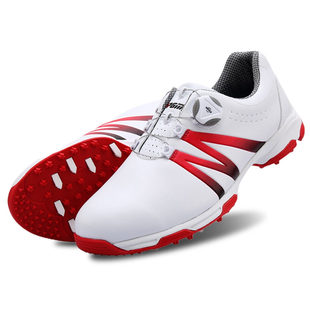 Men Golf Shoes Breathable Ultra-light Mesh Sneakers Sport Training Non ...
