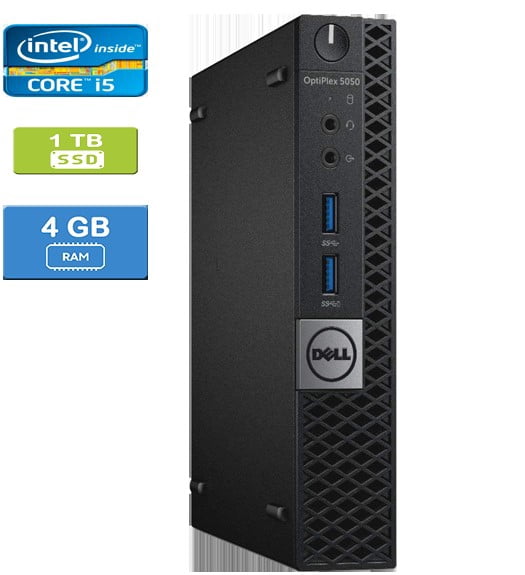 Restored Dell Optiplex 3050 Micro i3-6100T 3.20GHz 8GB 128 GB SSD