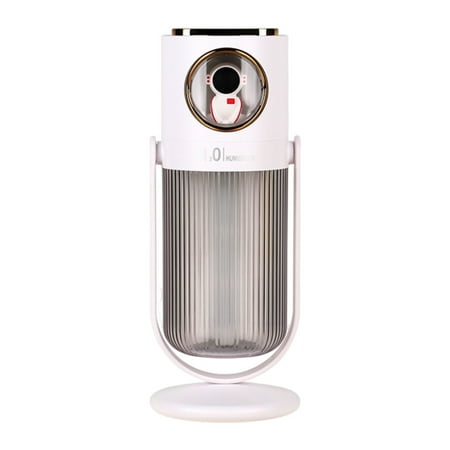 

Ranliy Magicshadow Usb Humidifier Silent Large Capacity Double Nozzle Humidifier 380Ml Night Light Sprayer Airconditioned Room